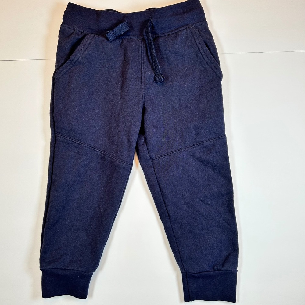 Tommy Bahama Kids Navy Blue Jogger Sweatpants Size 4 Cotton Polyester Blend